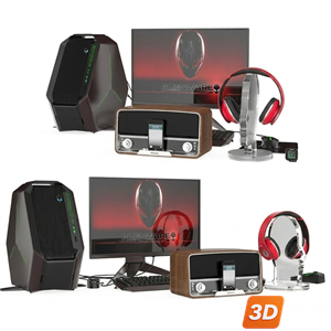 Audio tech 3D Models